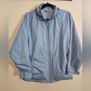 Nike Jacket Large Blue Hooded Vintage